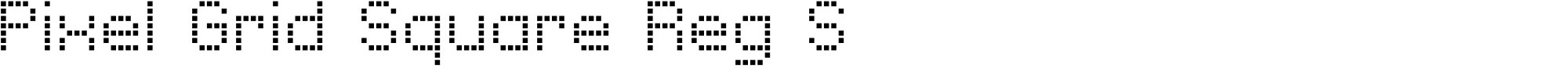 Pixel Grid Square Reg S image